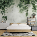 Headboard Wallpaper Leaves and Mystery - Carving wallpaper