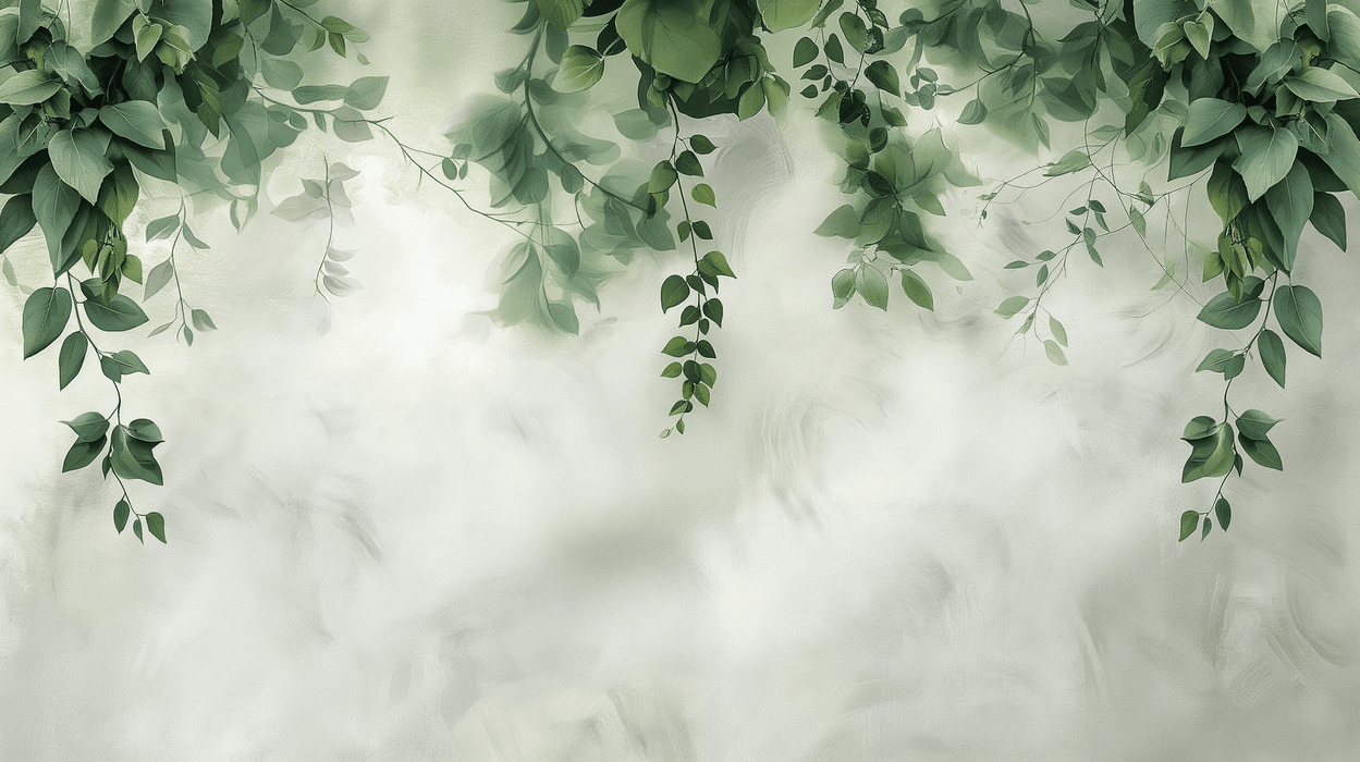 Headboard Wallpaper Leaves and Mystery - Carving wallpaper
