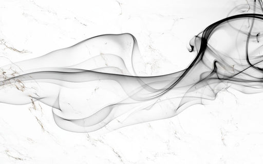 Ink style mural wallpaper | Black and white lines outline a lively and dynamic atmosphere - Carving wallpaper