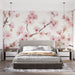 Japanese Wallpaper Mural | Pink Cherry Blossoms - Carving wallpaper
