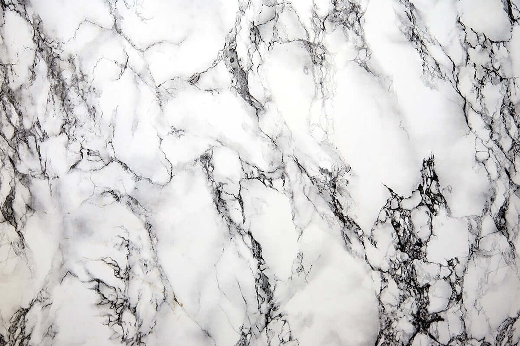 Jazz white marble wallpaper | Natural marble mural: light luxury wall texture with gray and white natural marble veining