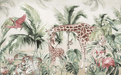 Jungle Wallpaper Giraffe - Carving wallpaper