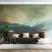Landscape artistic conception wallpaper mural | Morandi color