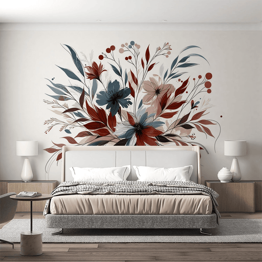 Leaf Wallpaper Black and White Abstract Style - Carving wallpaper