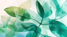 Leaf wallpaper wallpaper | Color gradient from light green to dark green - Carving wallpaper