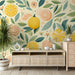 Lemon Wallpaper Mural | Fruits, Plants, Flowers - Carving wallpaper