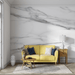 Light grey marble wallpaper mural | simple and elegant atmosphere - Carving wallpaper