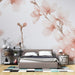 Light pink cherry blossom wallpaper mural | Japanese style - Carving wallpaper