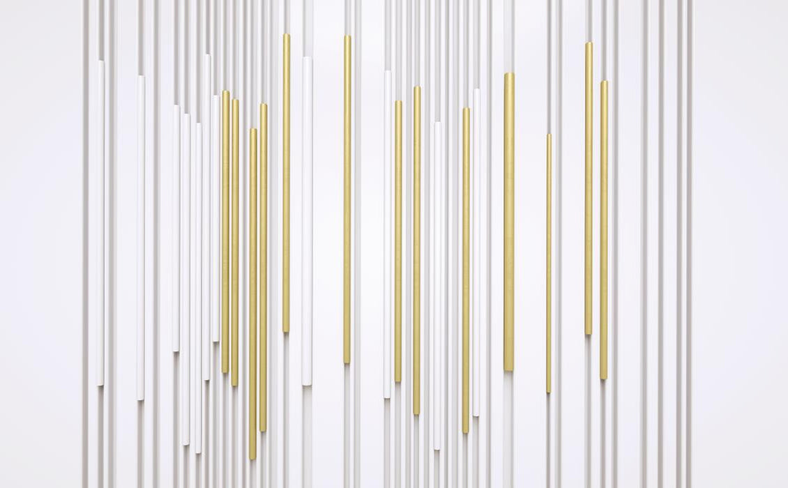 Luxury lines wallpaper mural | simple modern sense - Carving wallpaper