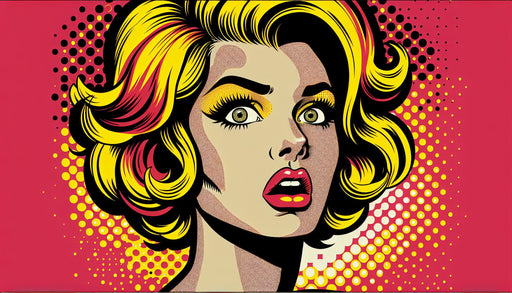 Manga style wallpaper mural | Fashionable women - Carving wallpaper