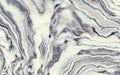 Marble textured wallpaper mural | Grey white gradient decoration – marble stone-like swirl pattern for elegant bedrooms and chic living rooms