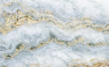 Marble wallpaper mural | Blue gray gold marble texture, luxurious wallpaper - Carving wallpaper