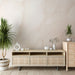 Marble wallpaper mural | off white - Carving wallpaper