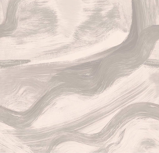 Morandi color abstract wallpaper mural | interweaving light pink and gray tones - Carving wallpaper
