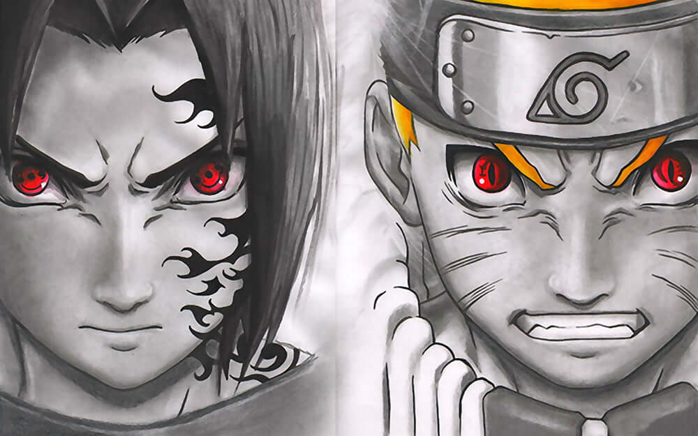 Naruto Anime Wallpaper | Living Room and Bedroom Decoration Painting