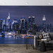 Night scenes of bustling cities wallpaper murals | towering skyscrapers - Carving wallpaper
