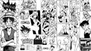 Nostalgic Anime Mural Wallpaper: Luffy, Goku, Doraemon Collection
