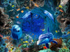 Ocean Wallpaper Murals | Ocean Charm and Dreamy Colors - Carving wallpaper