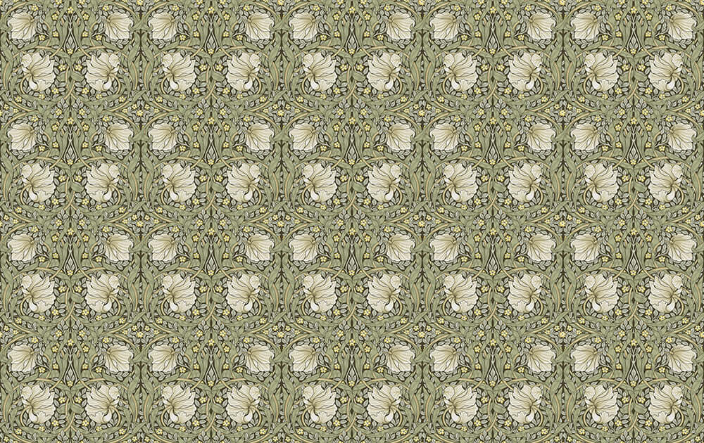Pattern art wallpaper | Elegant and luxurious decorative wall in living room and bedroom with retro art dream aesthetic