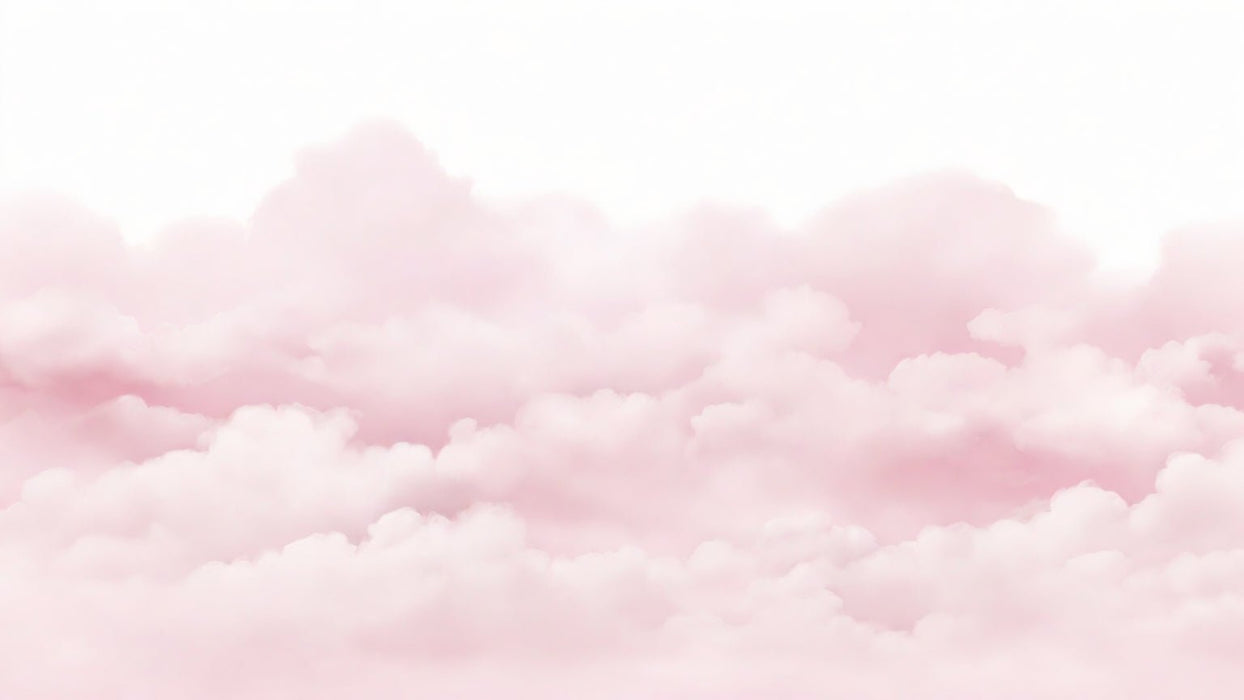 Pink Cloud Wallpaper Mural | Dreamy Sky - Carving wallpaper