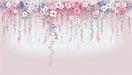 Pink Flower Wallpaper Mural | The Difference between Purple, Pink, and White Flowers - Carving wallpaper