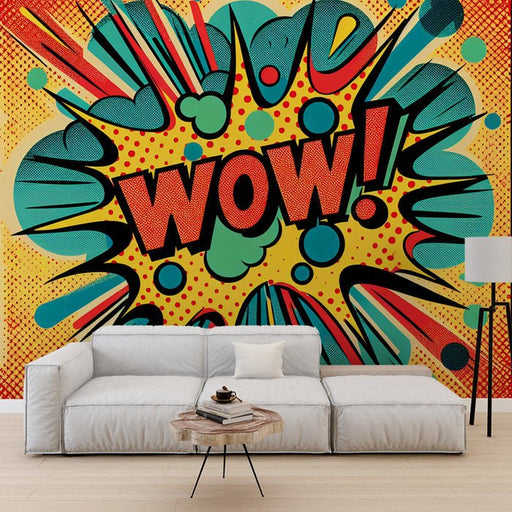Pop Art Wallpaper Murals | Manga Style - Carving wallpaper