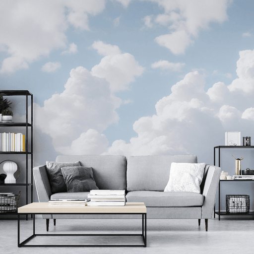 Realistic blue sky with cloud wallpaper - Carving wallpaper