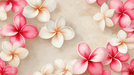 Romantic Flower Wallpaper Mural | Egg Flower - Carving wallpaper