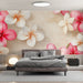 Romantic Flower Wallpaper Mural | Egg Flower - Carving wallpaper
