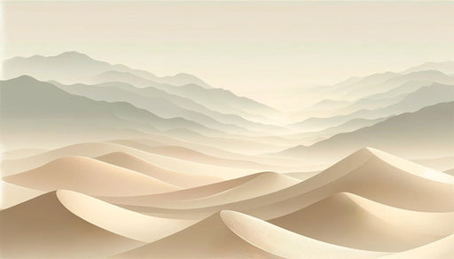 Sand Dune Wallpaper Mural | Fine White Sands - Carving wallpaper