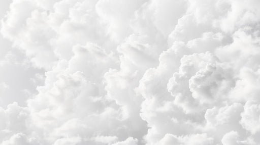 Sky White Cloud Wallpaper Mural | White Clouds - Carving wallpaper