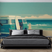 Surfing Wallpaper Beach and Van by the Sea - Carving wallpaper