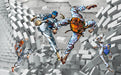 Taekwondo Mural Wallpaper | Creating a Vibrant Sports Atmosphere - Carving wallpaper