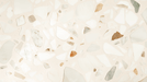 Terrazzo wallpaper mural | Geometric fragment pattern - modern terrazzo wallpaper with soft neutral tones and irregular geometric fragments