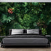 Thick foliage wallpaper mural | Tropical vegetation - Carving wallpaper