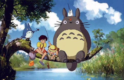 Totoro Anime Theme Wallpaper Mural | Children's Room Fun