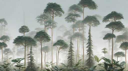 Tree Wallpaper | Green Forest and Design - Carving wallpaper