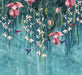 Tropical flower and bird hanging wallpaper mural living room bedroom forest decoration