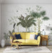 Tropical jungle wallpaper murals | birds and animals fresh and natural - Carving wallpaper