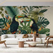 Tropical toucan wallpaper mural | Living room bedroom natural style decorative wall