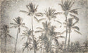 Vintage Coconut Grove Wallpaper Mural | Coconut Grove Silhouette