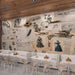 Vintage newspaper wallpaper mural | Nostalgic themed wallpaper - Carving wallpaper