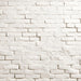 White brick textured wallpaper mural | Nostalgic style - delicate white brick wall texture in a minimalist, fresh backdrop