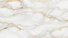 White marble effect wallpaper with gold veins - Carving wallpaper