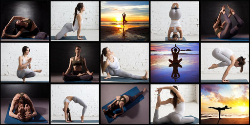 Yoga wallpaper mural| beauty commercial wallpaper - Carving wallpaper